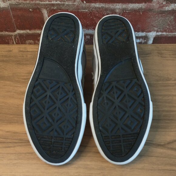 Converse Sneakers Girls Size 3 All Star Gray Lace Up Low Top Shoes - Picture 5 of 7